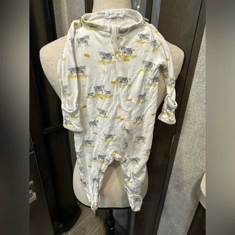 Angel Dear Adorable Cow Print Baby Sleeper